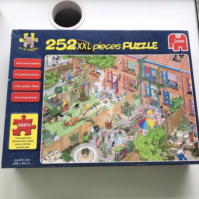 JAN VAN HAASTEREN 252 XXL Piece Jigsaw Puzzle Neighbours Checked
