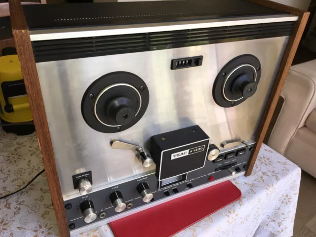 Teac A-1230 3 Head -2 Speed Reel to Reel Tape Recorder