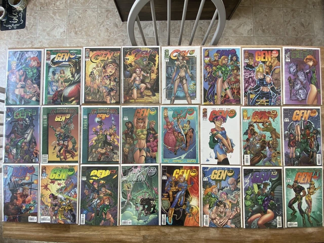 Gen 13 vol 2 1-77 full run and more, image, wildstorm, 97 total books