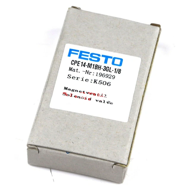 1PC FESTO solenoid valve CPE14-M1BH-3GL-1/8 196929 Brand NEW IN BOX