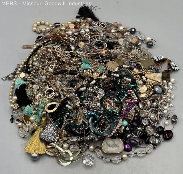Lot of Mixed Name Brand Jewelry - 10 Pounds - Mixed Metal