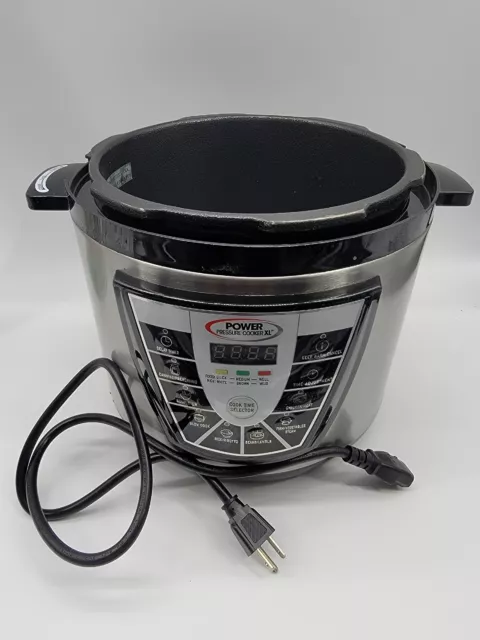 Genuine 6Qt Power Cooker XL Replacement Inner Pot Compatible with 6 Quart  Power Pressure Cooker PPC770 PPC771 PPC770-1 PRO PCXL-PRO6 YBD60-100 WAL1