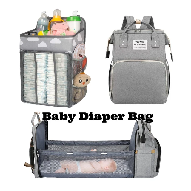 Baby Diaper Bag Mummy Maternity Multi-Function Waterproof Backpack Nursing Bags