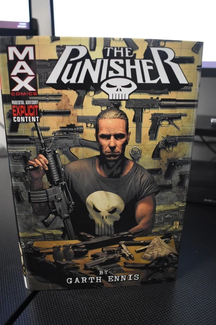 The Punisher MAX by Garth Ennis Omnibus Volume 1 Marvel Hardcover RARE OOP Frank
