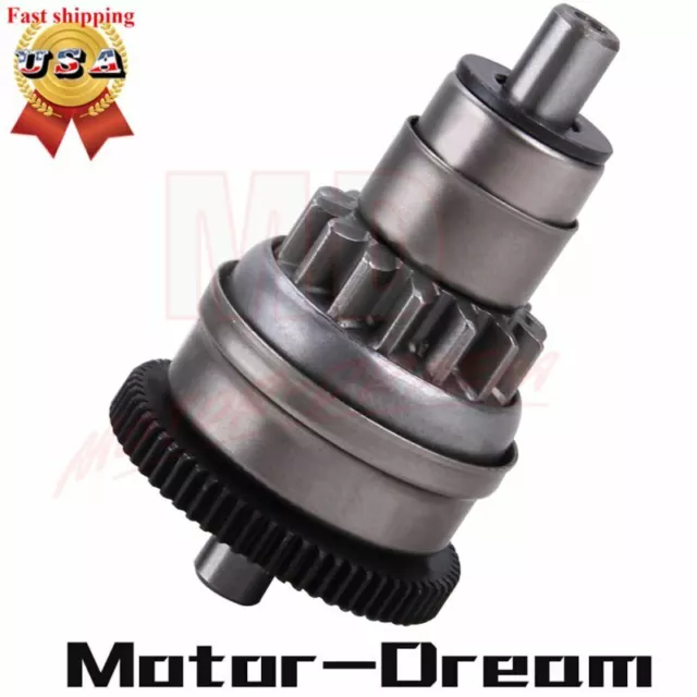 Motor Starter Clutch Gear For GY6 49cc 50cc 4-stroke 139QMB Scooter Moped ATV US