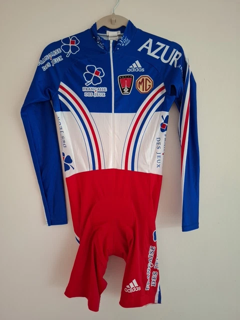 Maillot cyclisme, vélo. Piste. 6 JOURS DE PARIS 1984. Pascal POISSON - Collection