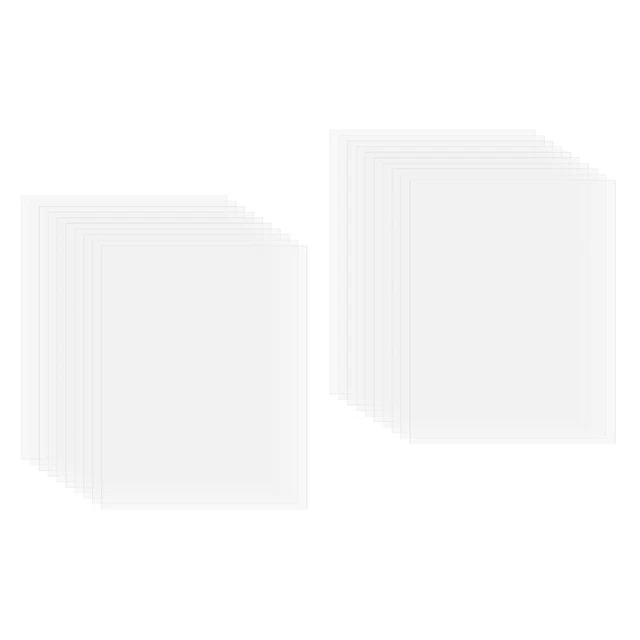 20 Pcs Crafts Making Supplies Photo Frame Transparencies A4 Picture Frame Panel