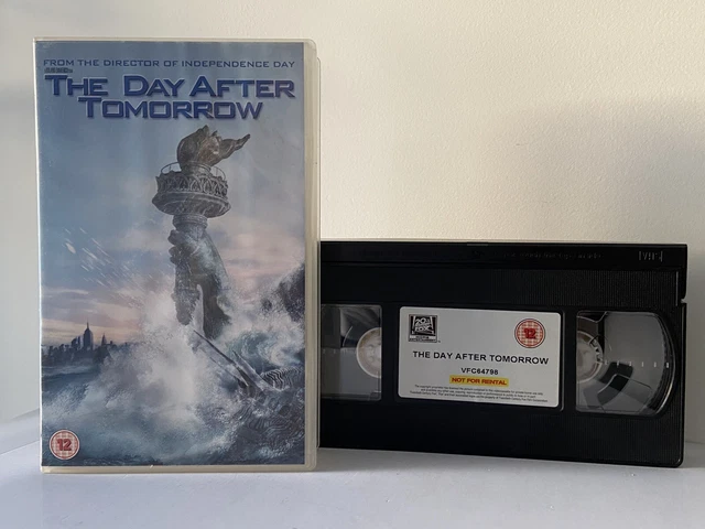 VHS Video - The Day After Tomorrow (2004)