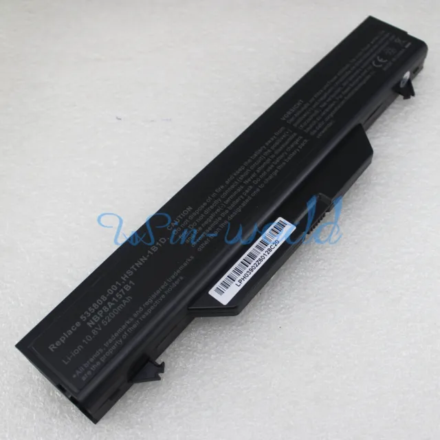 6Cell Battery for HP ProBook 4510s/CT 4515s/CT 4710s/CT HSTNN-OB89 513130-321