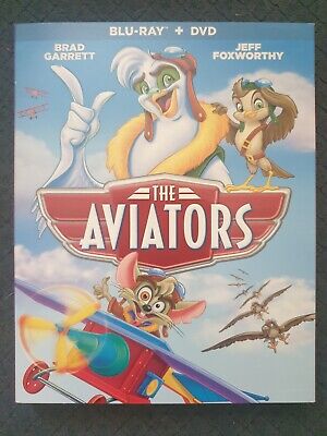 The Aviators animated movie bluray/dvd Jeff Foxworthy Brad Garrett w/ slipcover