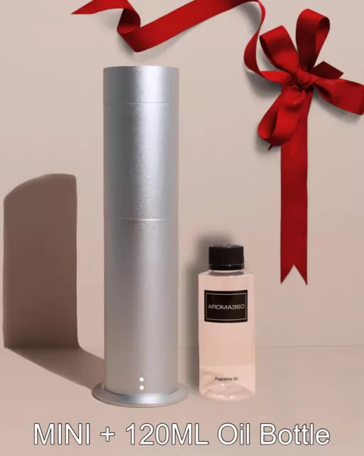 Aroma360 Mini360 SL Diffuser + 120mL TOP Scent /Silver or Black Hotel Collection