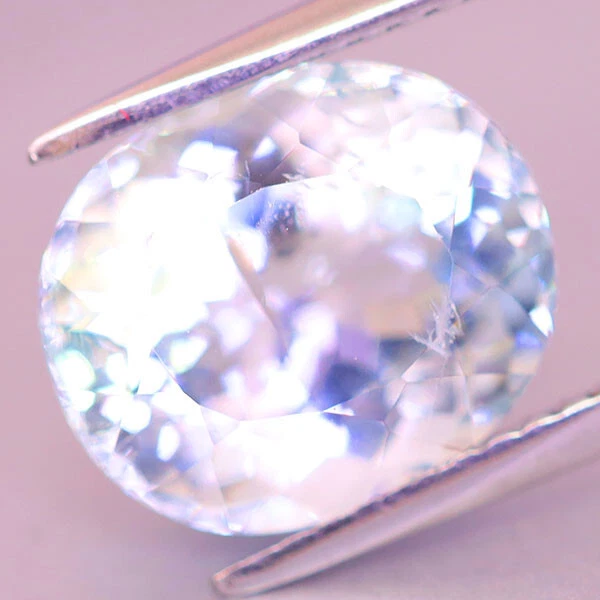 3.72ct 11x9mm Deep SANTA MARIA BLUE!Natural Untreated AQUAMARINE Brazil Stunner
