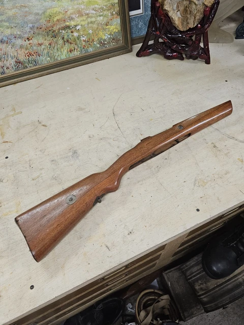 ANTIQUE OLD MAUSER Wood Rifle Gun Stock 95 EUR 110,29 - PicClick FR