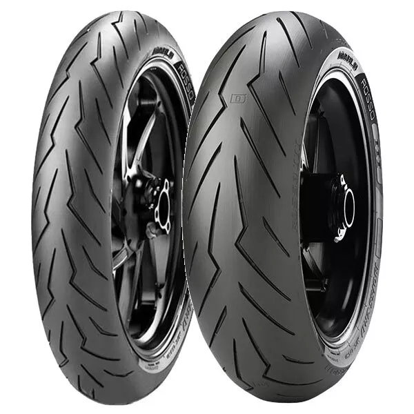 Coppia Gomme Pirelli 110/70-17 54H + 150/60-17 66H Diablo Rosso Iii 3