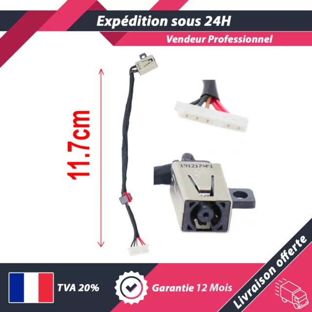 Connecteur Dc Power Jack Pour Dell Kd4T9 0Kd4T9 Dc30100Ud00 Dc30100Uh00