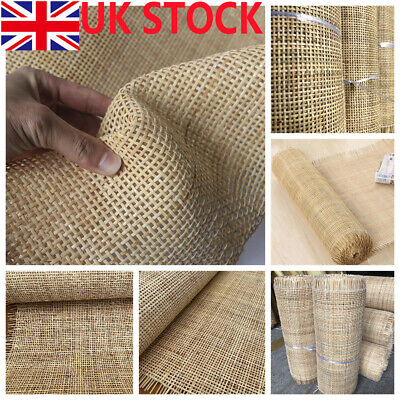 1-10 rollos hoja tejida de caña natural tela material de ratán 40 × 100 cm stock reino unido
