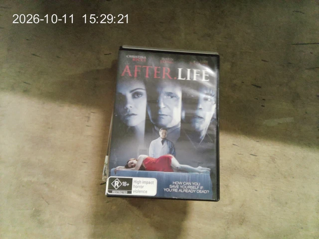 AFTER LIFE (DVD, 2009) - R18-Christina Ricci Justin Long Liam Neeson ...