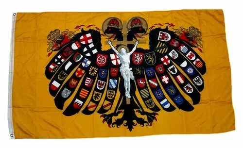 Flagge / Fahne Quaterionenadler Hissflagge 90 x 150 cm