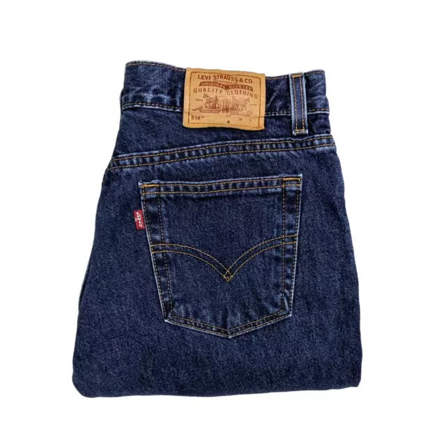 Vintage USA Levi's 518 Super Low Boot Cut Jeans Womens 11 Jr M (31x32) Y2K Denim