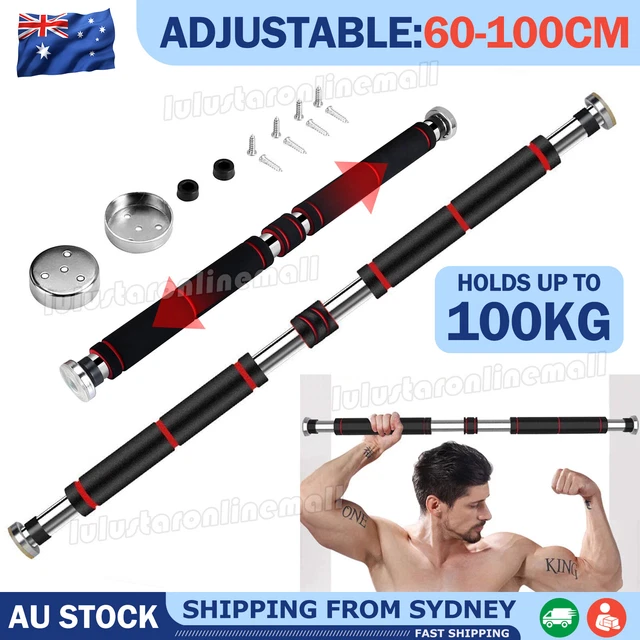 PULL UP BAR Chin Upper Doorway Excercise Fitness Door Body Workout Gym ...