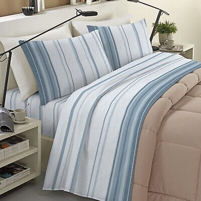 Set da 3 pezzi 1 lenzuolo con angoli 70 x 140 cm Renforcé 100 x 135 cm motivo: animali 40 x 60 cm Biancheria da letto double-face 