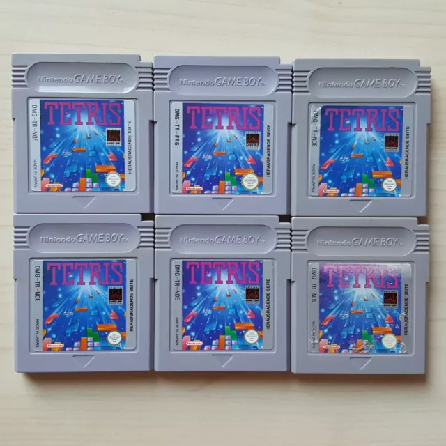 Tetris Nintendo Gameboy Classic Spiel Modul Auswahl (verschiedene Zustände)