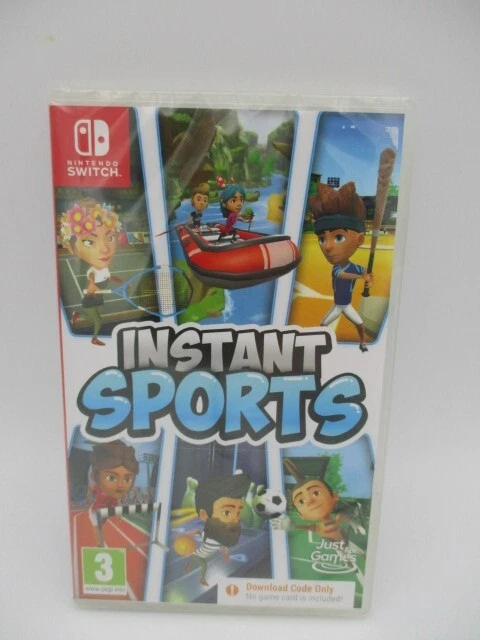 INSTANT SPORTS (CODE In A Box) Nintendo Switch Game NEW Sealed £14.95 ...