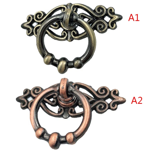 1pcsRetro Zinc Alloy Kitchen Drawer Cabinet Door Handle Furniture Knobs Hardware