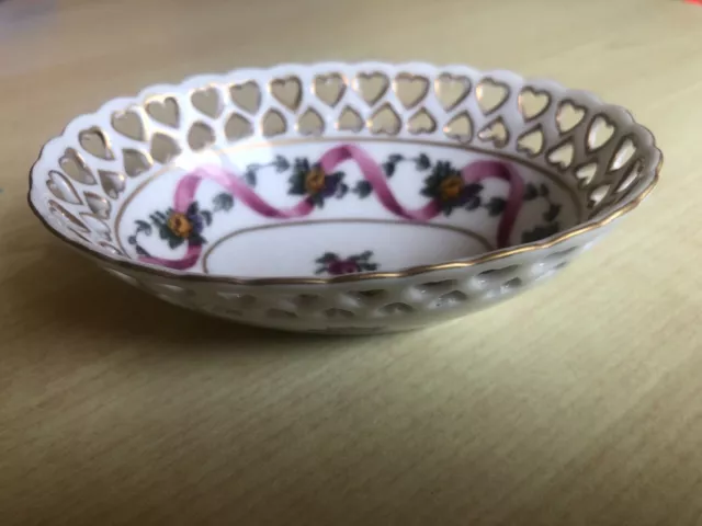 Antique Meissen Porcelain Small Bowl