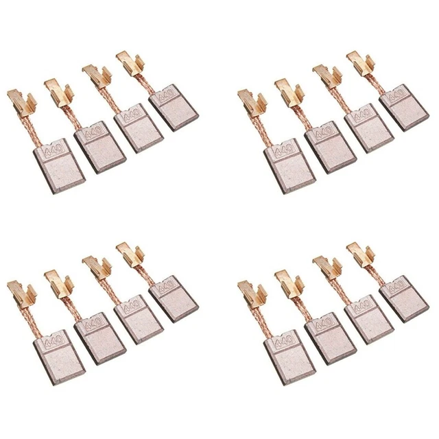 Lot De 4 Balais De Charbon Pour Perceuse/Visseuse - Compatible DTD146, DHP456, BHP454, CB440... - Cuivre De Qualité