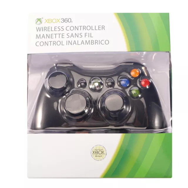 MICROSOFT - Manette Xbox 360 Officiel Chrome Edition gold X360