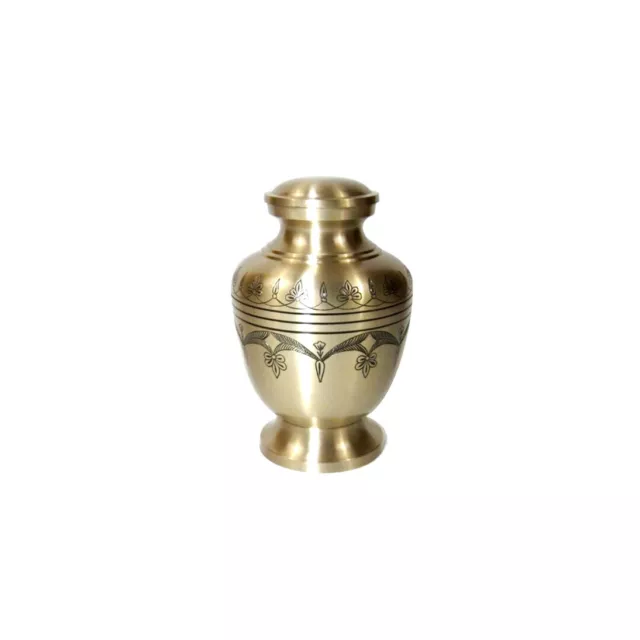 Tiny Classic Pewter Keepsake Memorial Urn for Ashes Uk