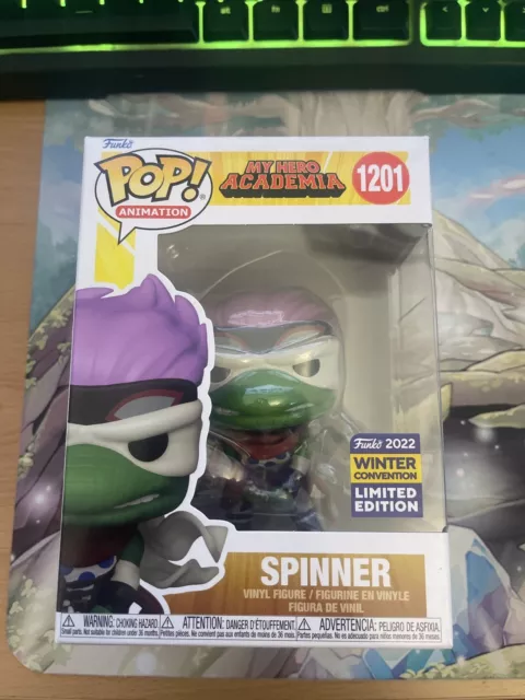 My hero Academia : Spinner winter con exclusive 2022, Available now, Use  code (BLACKFRIDAY20) for 20% off…