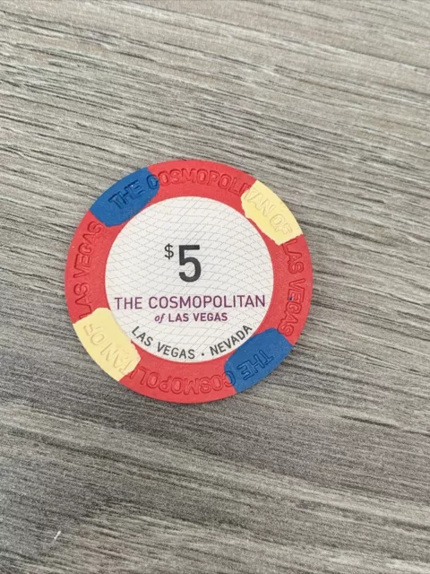 Las Vegas Casino Chip $5 The Cosmopolitan RARE 2