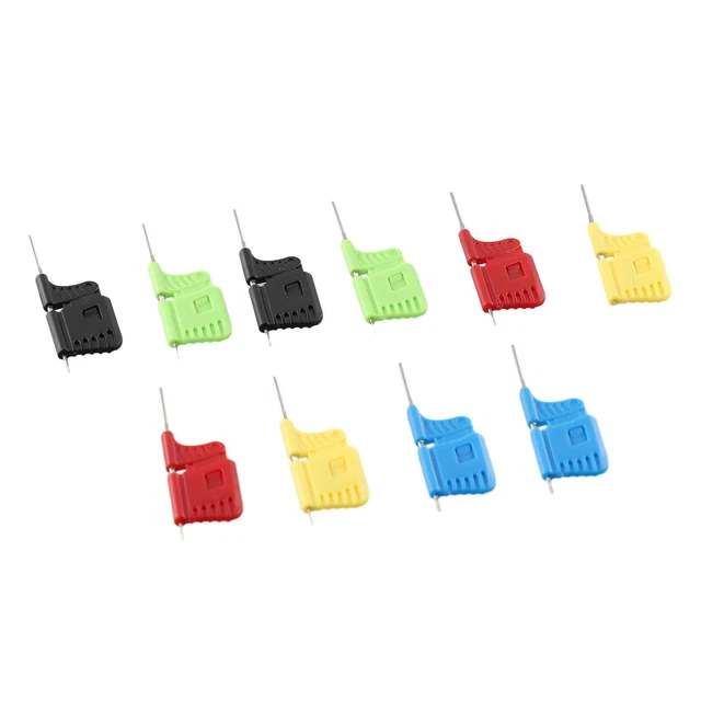Clip de test polyvalent SDK08 pour test électrique pack de 10 clips ultra petit