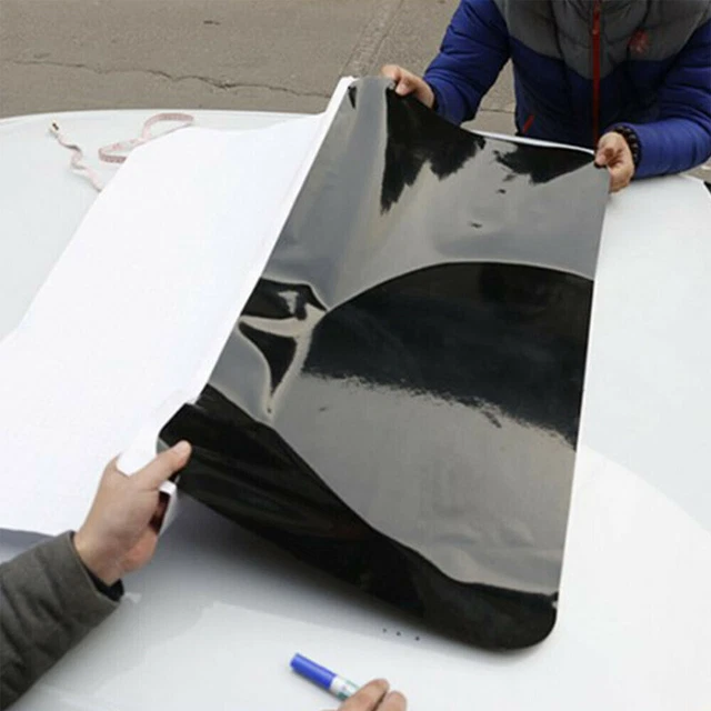 80×40CM Roof Decorative Simulation Panoramic Skylight Cover Film Sunroof US Part