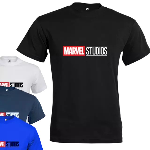 T shirt Uomo in cotone Marvel manica corta con stampa