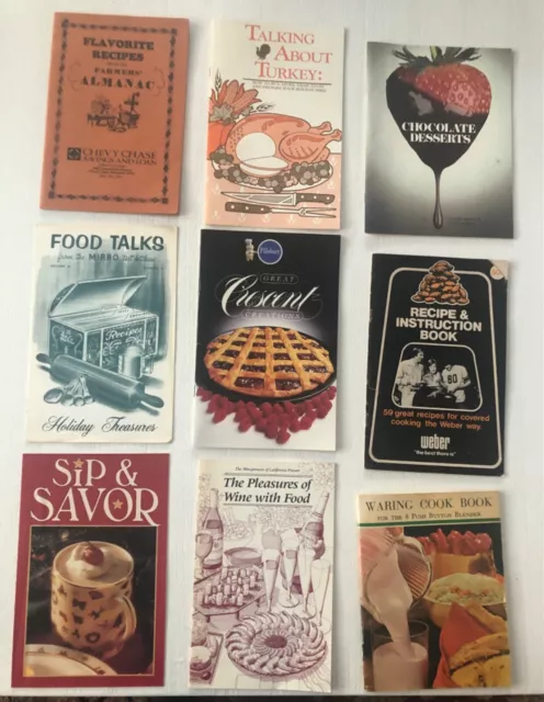 9 Vintage Cooking Pamphlets
