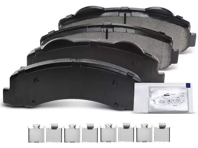 Front Brake Pad Set For 2010-2021 Lincoln Navigator 2011 2012 2013 2014 SX357GT