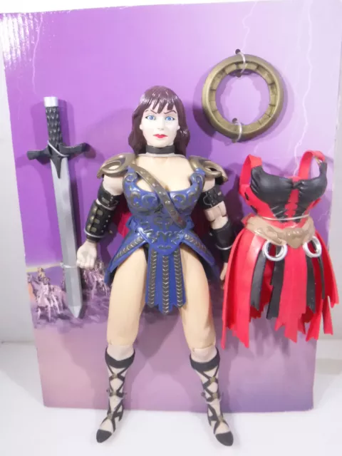 Xena Princess Doll 10" Warrior Toy Biz Sword Weapon 1996 New No Box