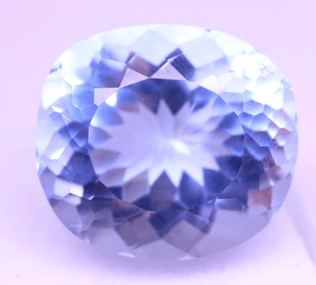 Natural Santa Maria Blue Aquamarine 13.60 Ct Certified Treated Loose Gemstone