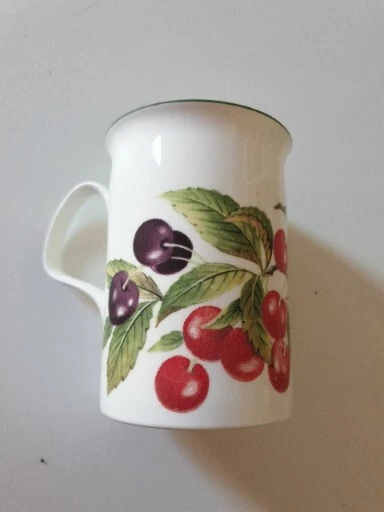 Roy Kirkham Cherry Fruit Garden Fine Bone China England Mug 1990