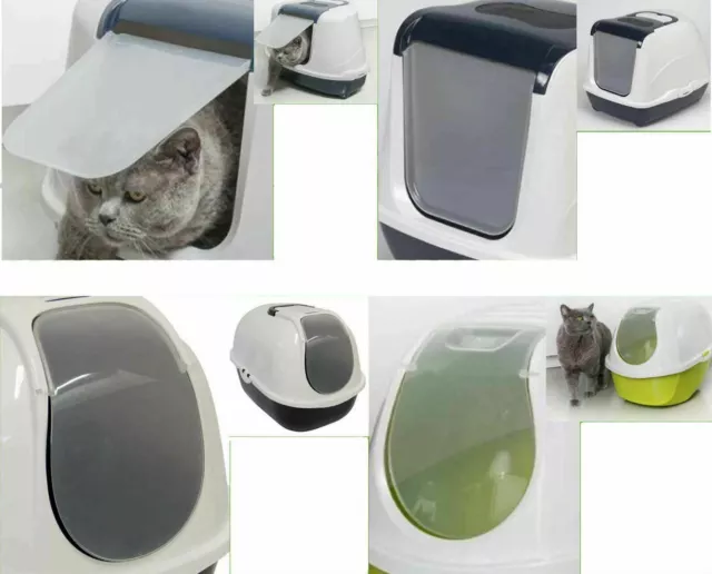Flap Door Replacement For Our Hooded Litter Trays 6 Designs Box Cat CatCentre® 3