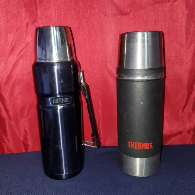 THERMOS NISSAN 34oz Stainless Steel Vacuum Bottle Travel Insulated NCD-10