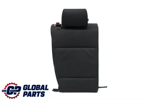 BMW E81 E87 LCI Funda Asiento Trasero Cuero Respaldo Derecho Negro