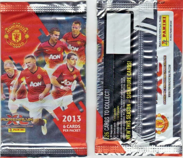 Manchester United Adrenalyn Xl 2013  Basic / Base  Cards 1 To 80 Choose Panini