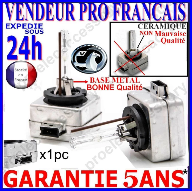 Ampoule D3S Xenon Lampe 35W 12 Phare 4300K 5000 6000K 8000 Vauxhall Insignia Mk1