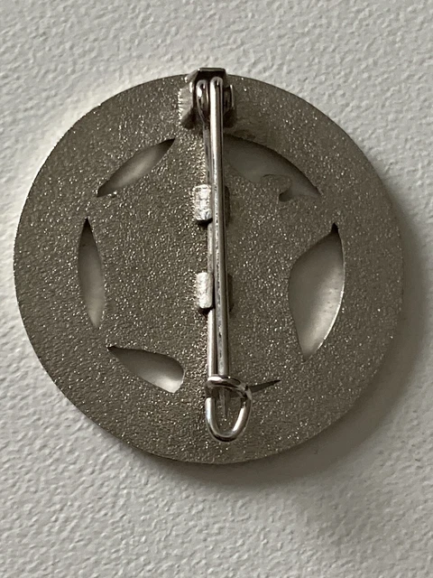 Épinglette / Broche Vintage ESF (École De Ski Français) Par Fournier - Métal, Occasion