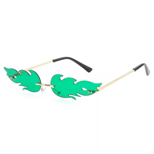 Rimless Irish Shamrock Sunglasses  for Women & Men