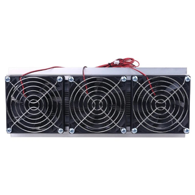 TEC ELECTRON SEMICONDUCTOR Refrigeration Cooler Triple Fan ...